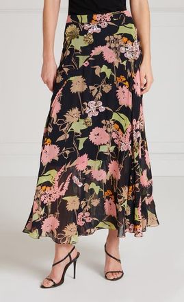 Temperley London Maisie Skirt in Black Mix at Nordstrom, Size 10