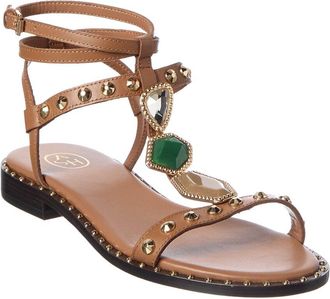 Ash Pear Leather Sandal