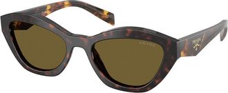 Prada PR A02S 17N09Z Womens Sunglasses Tortoiseshell Size 52