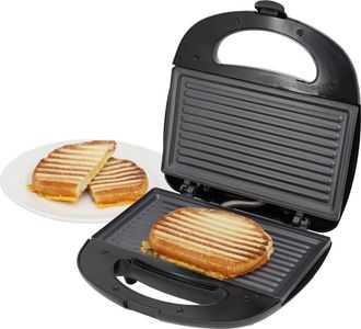 MegaChef Electric Compact Aluminum Nonstick Sandwich Maker in Black at Nordstrom