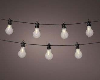 Jardideco Kaemingk 490123 Lumineo Drops Cadena De Luces Blanco C&aacute;lido
