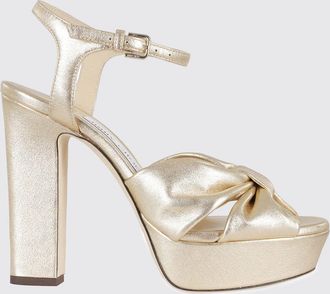 Jimmy Choo London Sandalo Heloise Jimmy Choo in nappa laminata