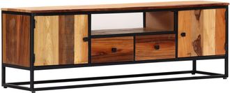 vidaXL Vidaxl - Mueble Para Tv De Madera Maciza Reciclada 120x30x40 Cm