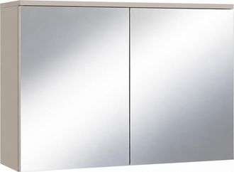 Badplaats Badplaats Armario Espejo Toledo 80 X 20 X 60 Cm - Beige - Armari