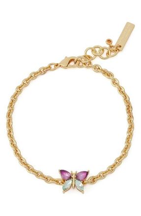 Kurt Geiger Butterfly Flex Bracelet in Gold at Nordstrom