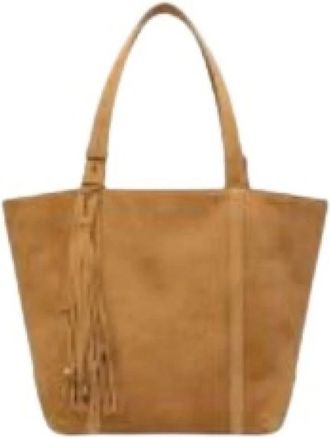 Golden Goose 24/7 East West Bag - Dames - Shoppers - Bruin - ONE Size - Leer - Tassen