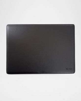 Royce Leather Personalized Leather Desk Pad, 22 x 16