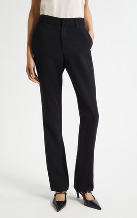 Cinq à Sept Kerry Straight Leg Pants in Black at Nordstrom, Size 10
