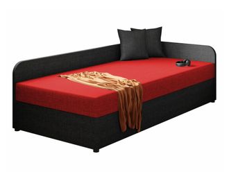Mirjan24 Cama Noma, A La Derecha, Individuales, 90x200, Tapiz, Somieres, 95x205x60cm, Muebles Ya Montados