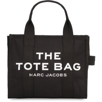 Marc Jacobs Tote Bags, female, Black, Size: ONE SIZE The Small Tote Bag Canvas