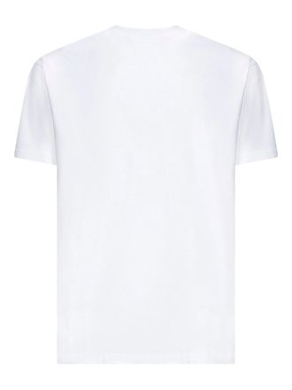 Givenchy Mens Stamp Print T-Shirt in White