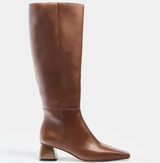 Marion Parke Womens Evelyn Tall Boots In Mocha