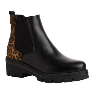 Tamaris Stivale Chelsea in Pelle - - Shoes - Donna - Nero - 38 EU