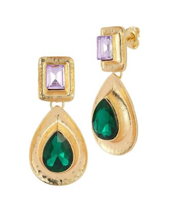 Sphera Milano Gold-Plated Cz Earrings