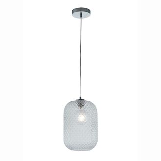 Luce-Ambiente-Design L&aacute;mpara de techo en vidrio transparente 150x20 cm