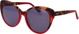 Replay Butterfly Zonnebrillen - Dames - Zonnebrillen - Veelkleurig - ONE Size - Accessoires