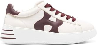 Hogan Sneakers, female, Multicolor, 6 UK, Beige Logo Trainers