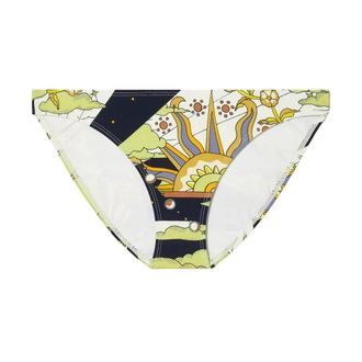 Tory Burch Tory Burch, Bikinis, female, Multicolor, Size: M Patterned Bikini Bottom