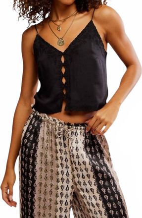 Free People Pieces Of You Camisole In Black