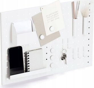 ZELLER Organizador Mural Cl&aacute;sico De Metal 50 X 35 Cm