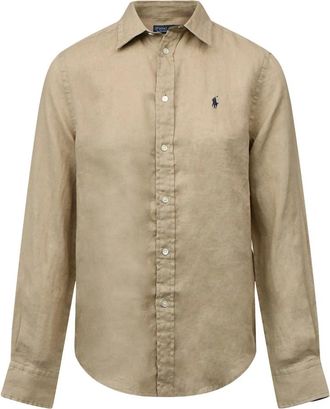 Polo Ralph Lauren Donna, Camicette, Beige, L, new