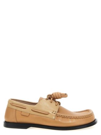 Loewe Campo Loafers Beige