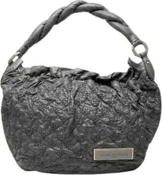 Louis Vuitton Pre-owned Shoulder Bags, female, Gray, Size: ONE SIZE Pre-owned Olympe Nimbus
