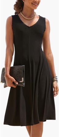 Lascana Sleeveless Convertible Dress in Black at Nordstrom, Size 10