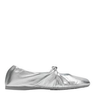 Loewe Ballerinas, female, Gray, Size: 10 US Pebble Soft Ballerina