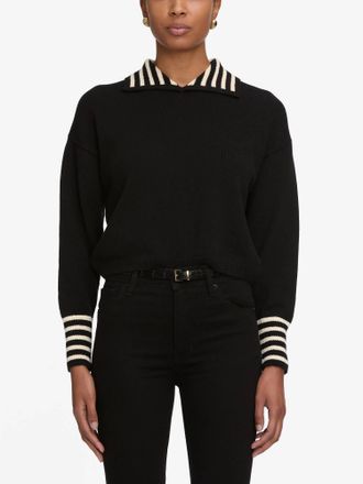 Frame Denim The Sailor Pullover In Black