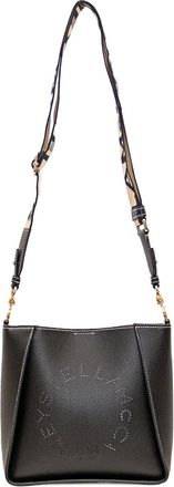 Stella McCartney Crossbodytas met geperforeerd detail - Zwart