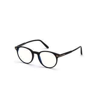 Tom Ford Accessoires, unisex, Zwart, ONE Size, Elegante Ronde Brillen