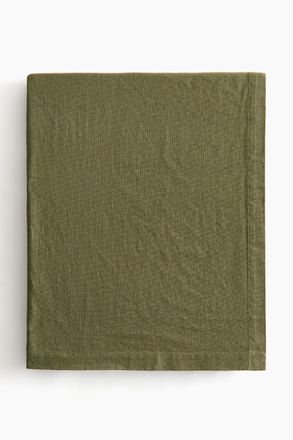 H&M Tischdecke aus Leinenmix - Green