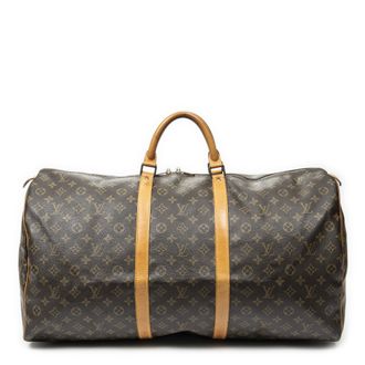 Louis Vuitton Pre-owned Womens Keepall 6 Travel Bag - Brown - One Size