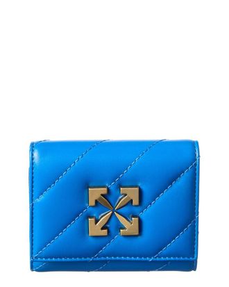 Off-white Jackhammer Leather Continental Wallet