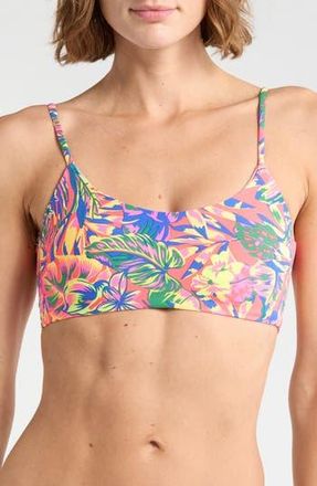Maaji Ceci Reversible Bralette Bikini Top in Pink at Nordstrom Rack, Size Medium