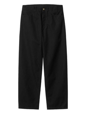 Carhartt Work in Progress Black Mid Rise Jeans
