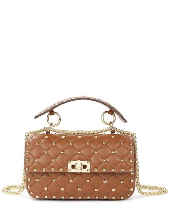 Tiffany & Fred Quilted & Studded Leather Crossbody