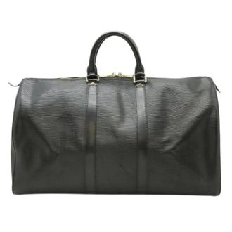 Louis Vuitton Pre-owned Weekend Bags, female, Black, Size: ONE SIZE Pre-owned Epi Boston Bag