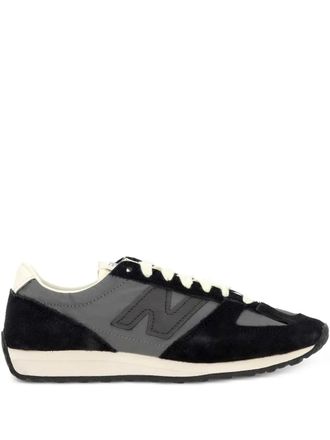 New Balance Sneakers met ronde neus - Zwart