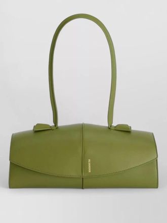 Jil Sander shoulder bag silk construction long handles