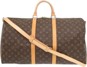 Louis Vuitton Pre-owned Weekend Bags, male, Brown, Size: ONE SIZE Pre-owned Boston Bag
