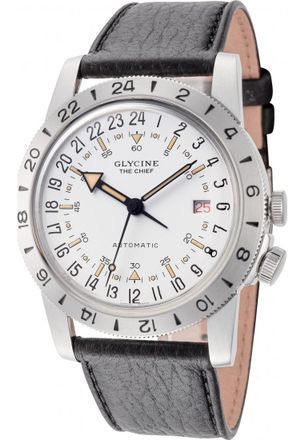 Glycine Womens GL0471 Airman Watch - Silver - One Size
