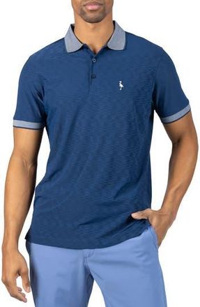 Tailorbyrd Tech Slub Performance Polo in Navy at Nordstrom Rack, Size Xx-Large