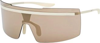 Nike Echo Shield Zonnebril - unisex - Zonnebrillen - Beige - ONE Size - Accessoires