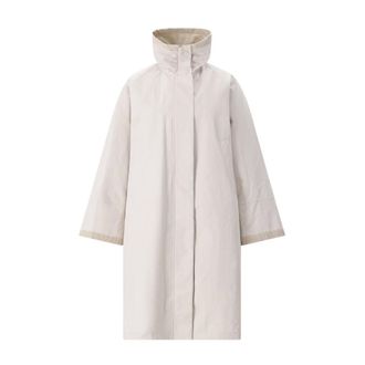 Duno Jassen, Dames, Beige, L, Lange Parka