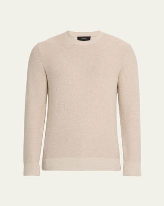 Vince Mens Geometric Jacquard Sweater