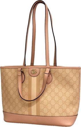 Gucci Pink Pvc Tote Bag (Pre-Owned)