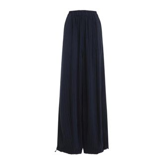 Frankie Shop Oakdale Track Trousers - female - The Frankie Shop - Wide Trousers - Blue - XS - Trousers
