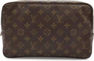 Louis Vuitton Monogram Brown Monogram Clutch Bag (Pre-Owned)
